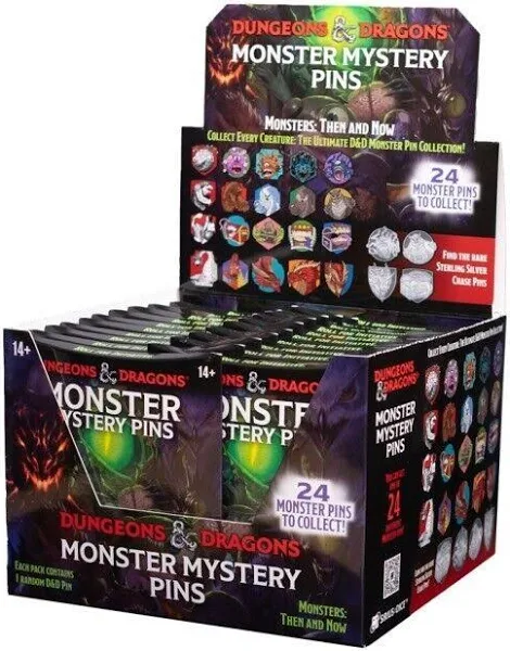 Monster Mystery Pins